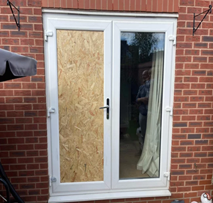 uPVC Door Boarding